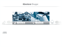Tablet Screenshot of geiss.net